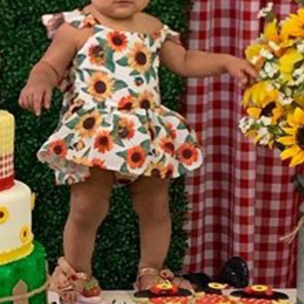 Sunflower dress
